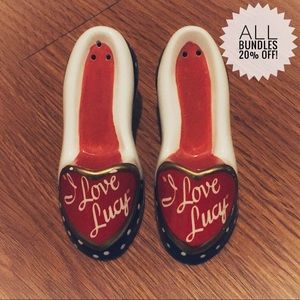 I Love Lucy Salt and Pepper Shakers